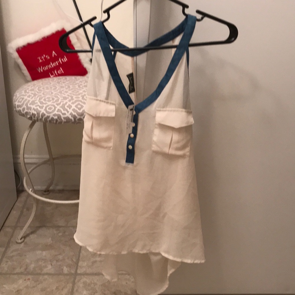 Cream Tank